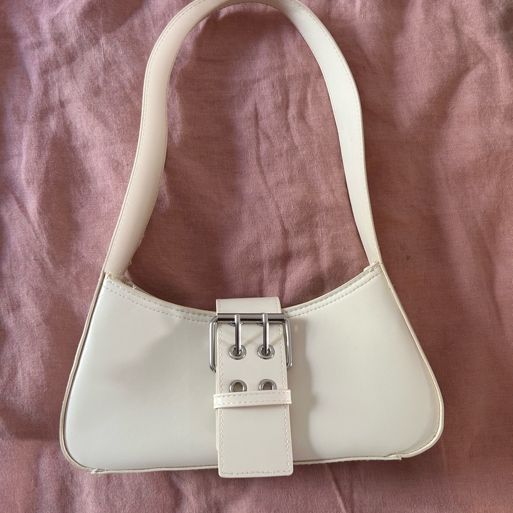 H&M Adorable Cream Shoulder Purse
